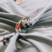 CA414 Cotton Duvet Cover + Bed Sheet + 2 Pillowcases, King, More Patterns Available-Weilai Concept-Weilai Concept