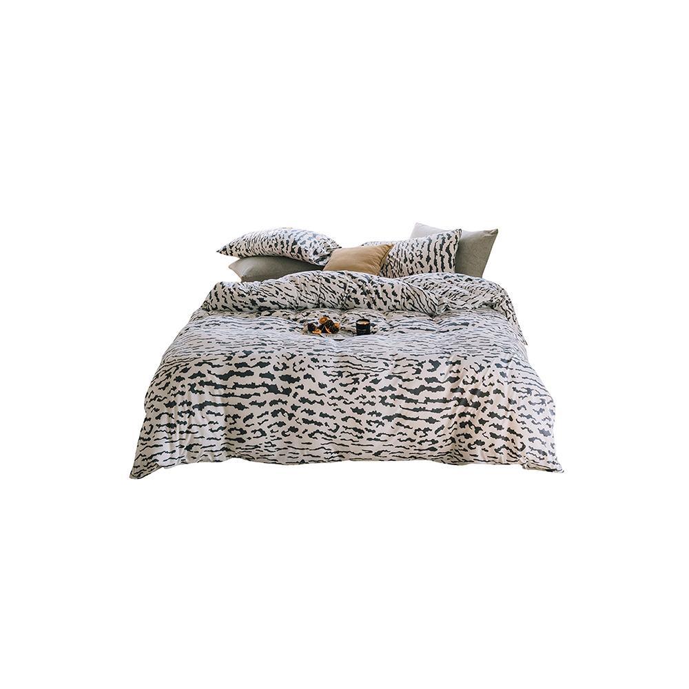 CA514 Cotton Duvet Cover + Bed Sheet + 2 Pillowcases, King, More Patterns Available-Weilai Concept-Weilai Concept