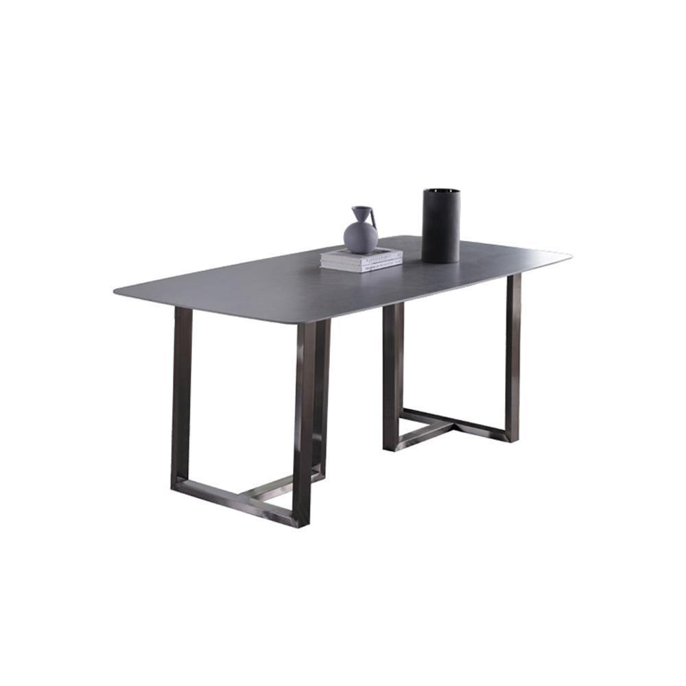 Camden Dining Table, side view of small dining table for 2