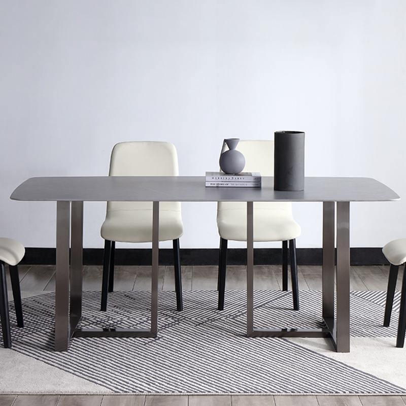 Camden Dining Table in a lifestyle setting with small dining tables