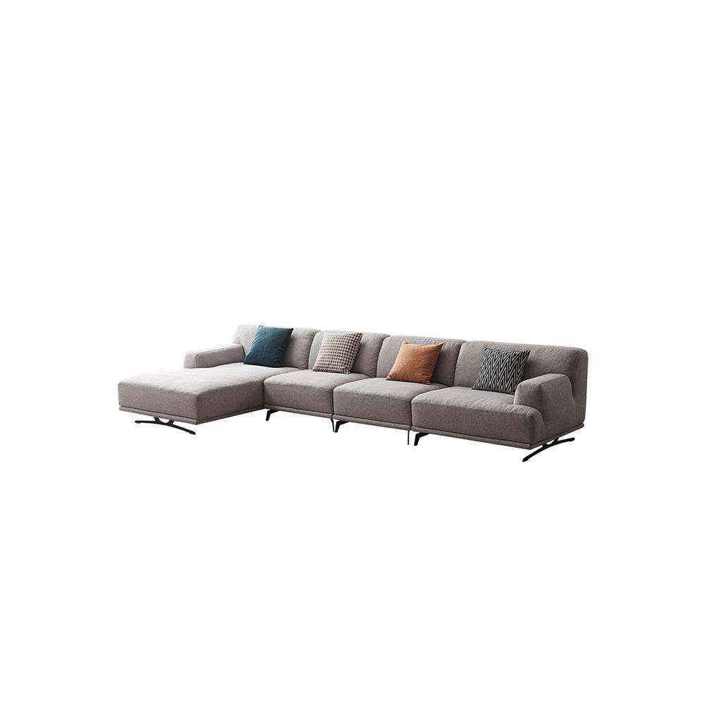Detail view of Cannes Four Seater Corner Sofa with corner sofa used