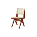 Caribbean Rattan Dining Chair, Oak-Weilai Concept-Brown-Weilai Concept
