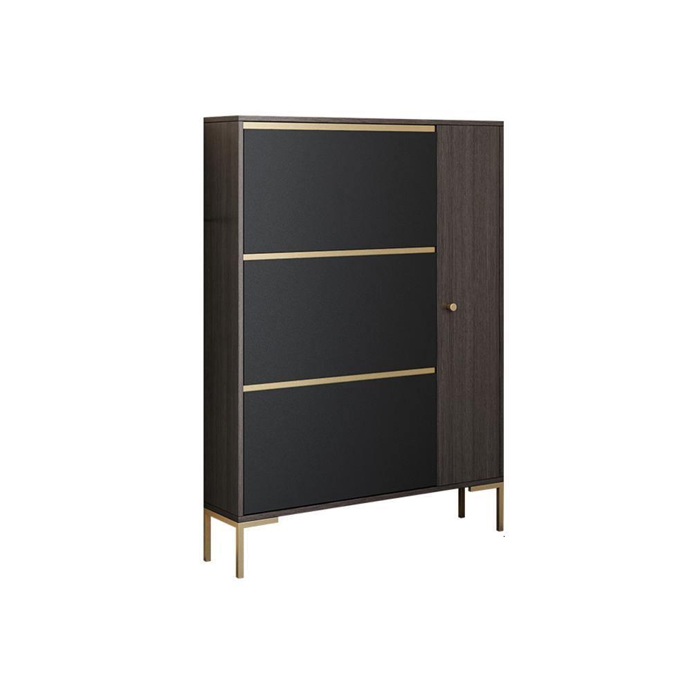 CASA Shoe Storage, Hallway Storage, Dark Oak-Weilai Concept-Weilai Concept