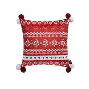 CH12 Set Of Four Cushions, Christmas Pattern-Weilai Concept-Weilai Concept