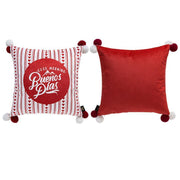 CH12 Set Of Four Cushions, Christmas Pattern-Weilai Concept-Weilai Concept