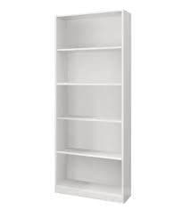 Cordoba Large Artic White Bookcase Bookshelf - 3291