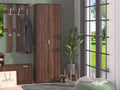 Cotswold Dark Brown 2 Door Utility Cupboard - 11011250