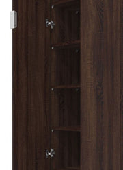 Cotswold Dark Brown 2 Door Utility Cupboard - 11011250