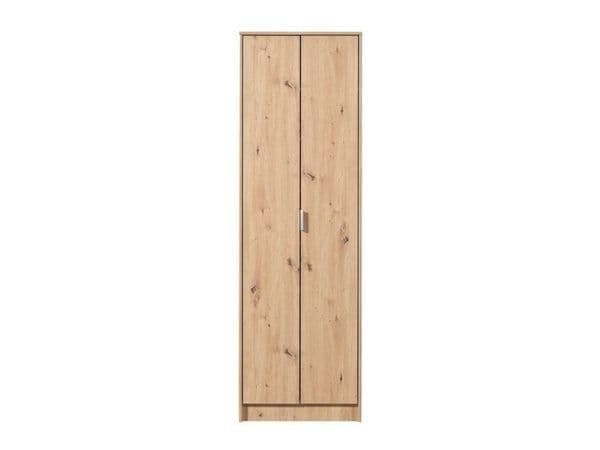 Cotswold Oak Effect Tall Multipurpose Shoe Storage Cupboard - 11008177