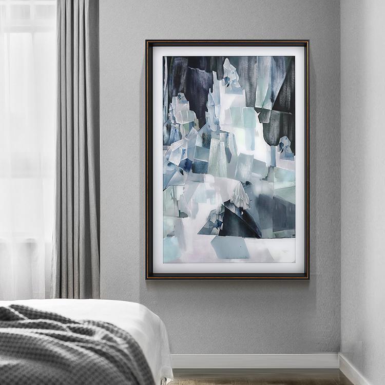Crystal Framed Wall Art Print 70*100cm-Weilai-Weilai Concept