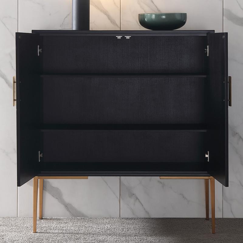 Sideboard, Side Cabinet, Wood in a lifestyle setting with pine sideboard
