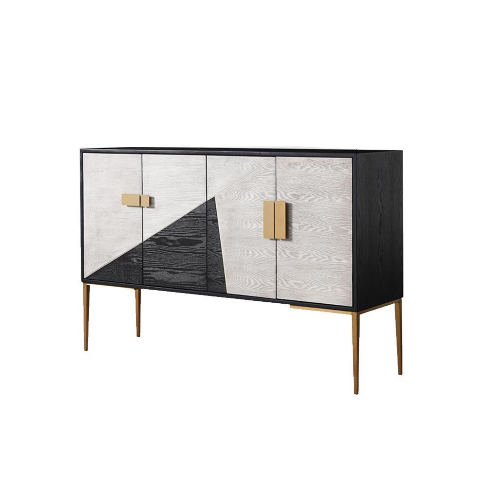 Sideboard, Side Cabinet, Wood with solid wood sideboard