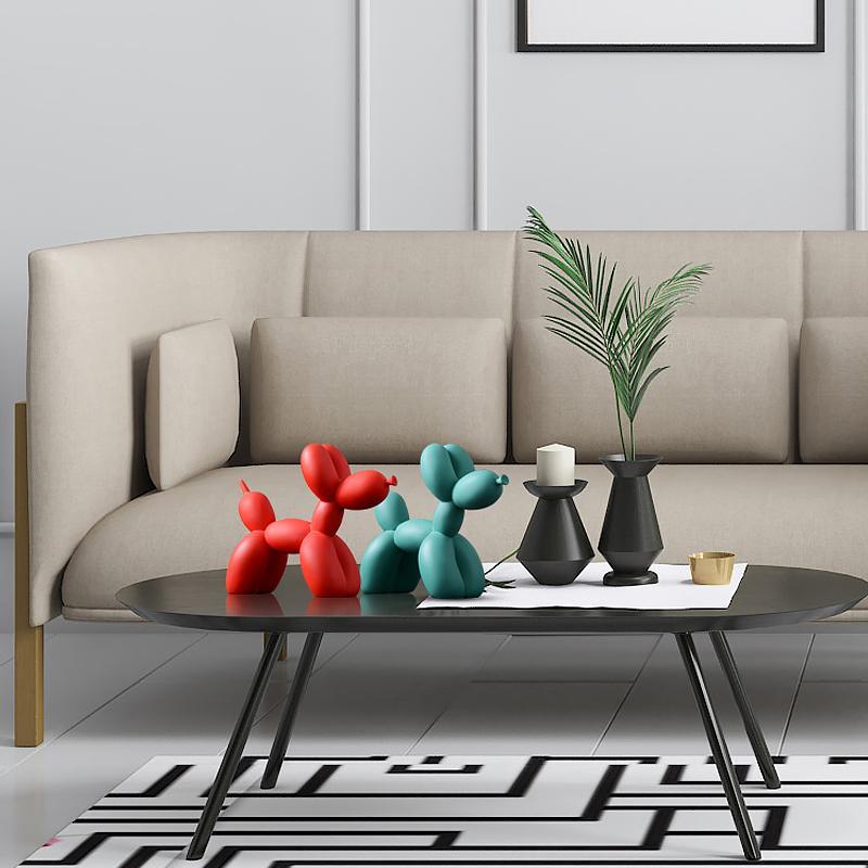 Decoration: A Set Of Three Balloon Dogs-Weilai Concept-Weilai Concept