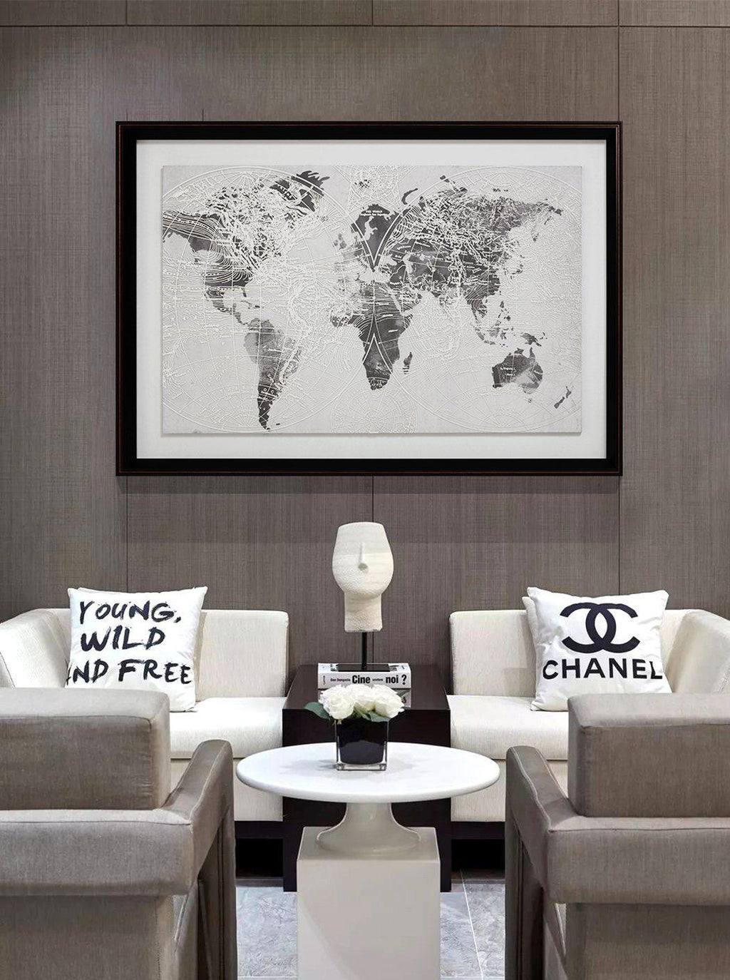 Destination Framed Wall Art Print 70*100cm-Weilai-Weilai Concept