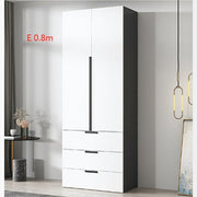 KA9372 Wardrobe, Different Sizes Available-Weilai Concept-Option E 0.8m-Weilai Concept