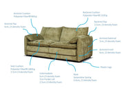Solaya Sofa Beige Armchair