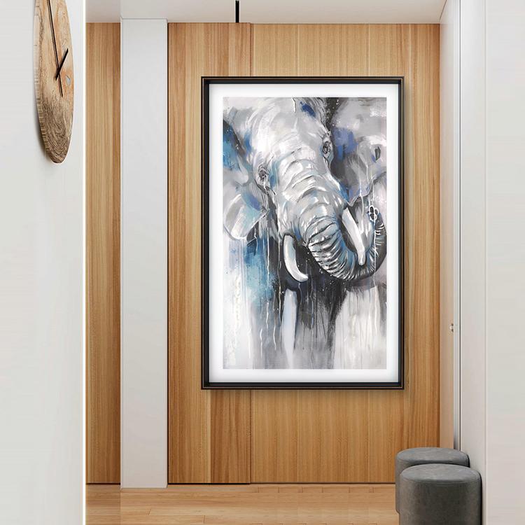 Elephant Framed Wall Art Print 80*120cm-Weilai-Weilai Concept