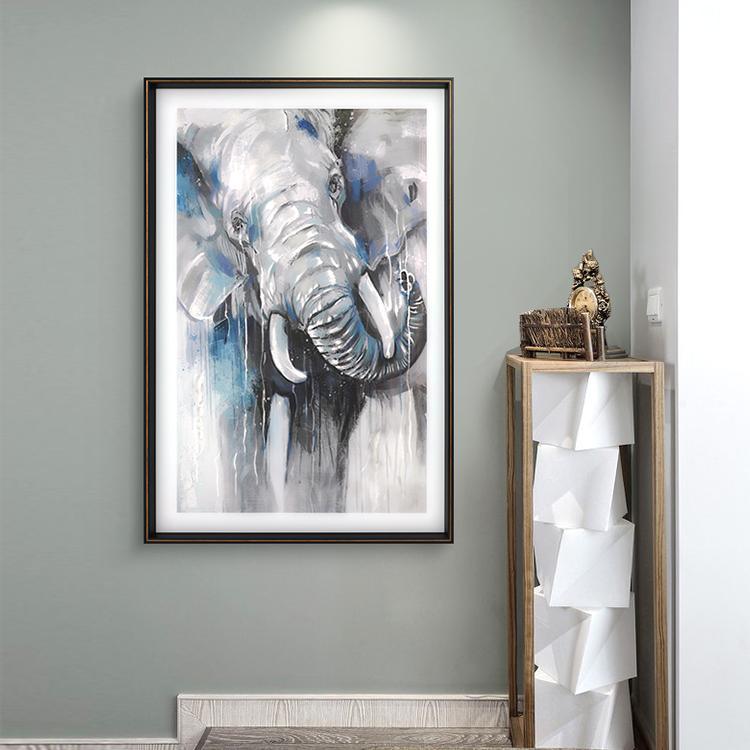 Elephant Framed Wall Art Print 80*120cm-Weilai-Weilai Concept