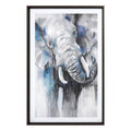 Elephant Framed Wall Art Print 80*120cm-Weilai-Weilai Concept