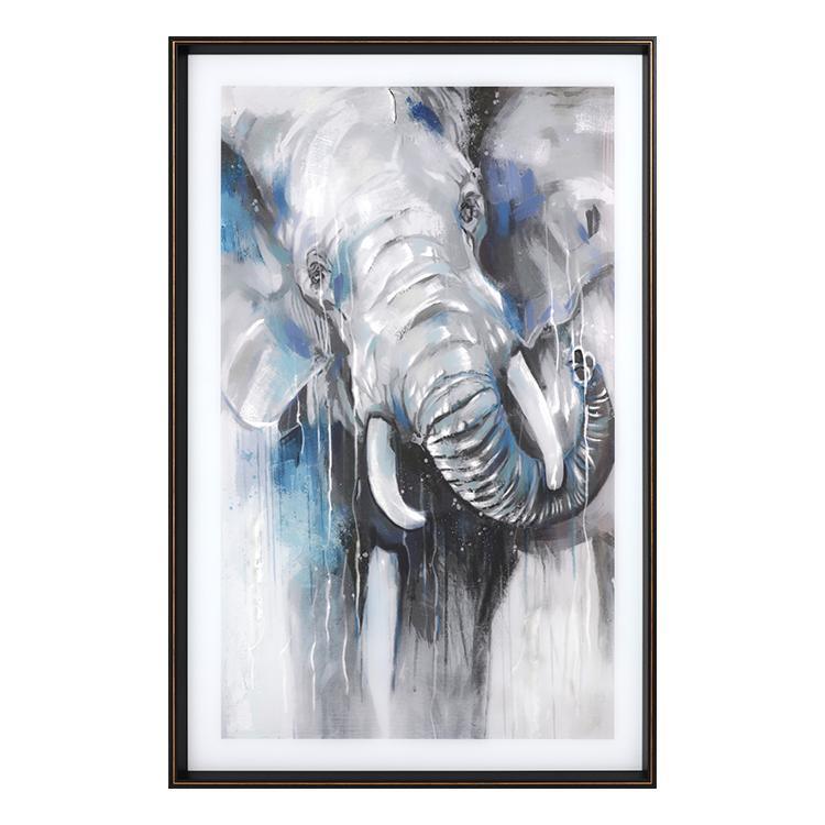 Elephant Framed Wall Art Print 80*120cm-Weilai-Weilai Concept