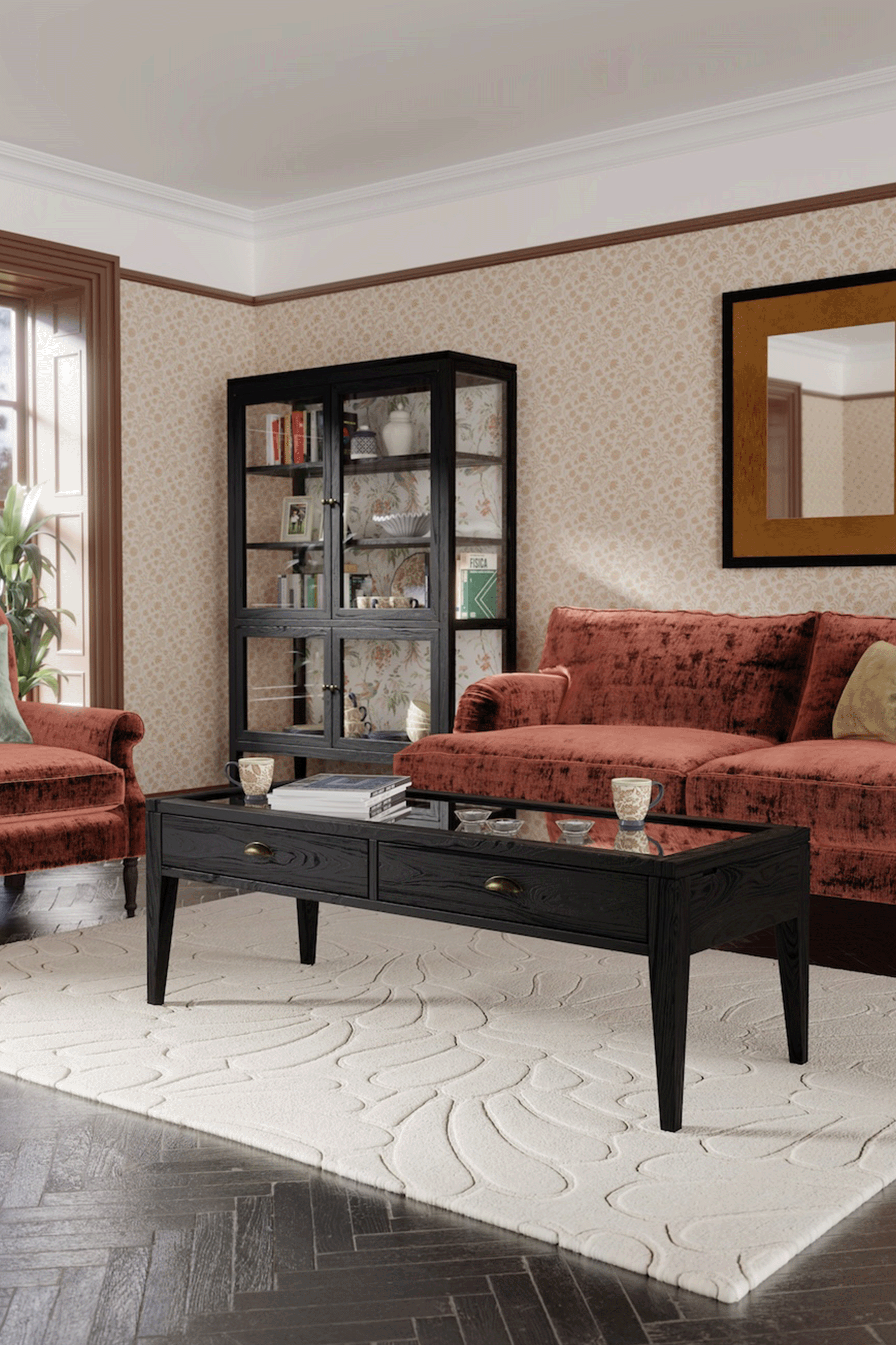 Elmhurst 2 Drawer Coffee Table