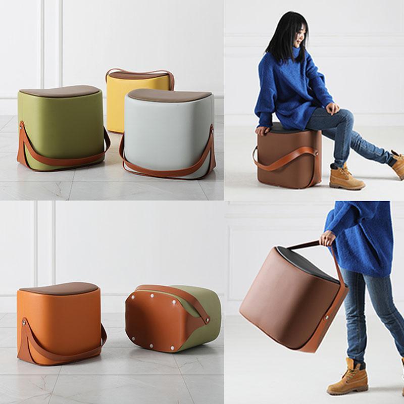 G120 Mini Saddle Footstool-Weilai-Weilai Concept