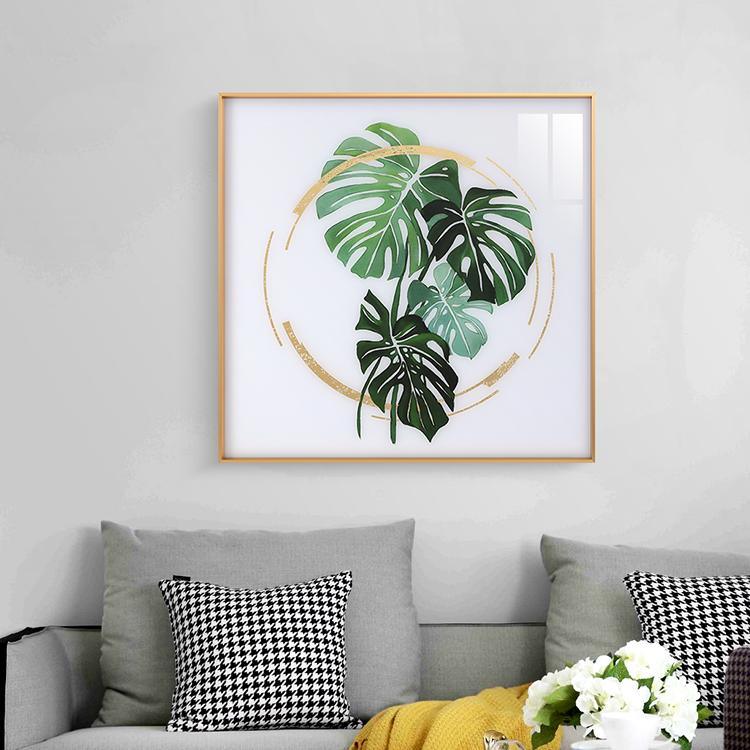 Garden Framed Wall Art Print 70*70cm-Weilai-Weilai Concept