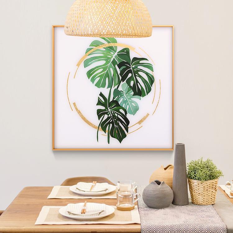 Garden Framed Wall Art Print 70*70cm-Weilai-Weilai Concept
