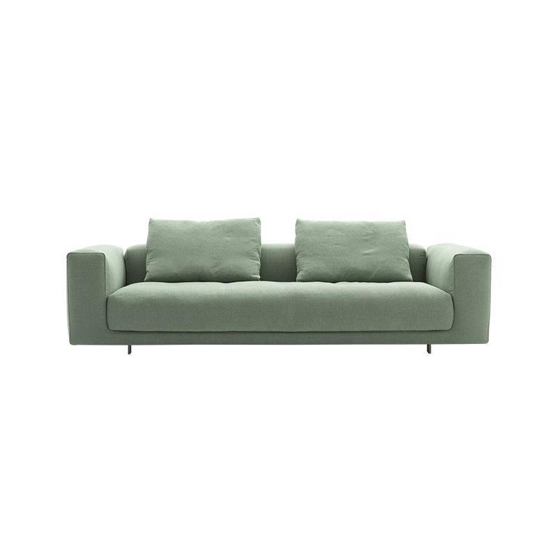 Goswell Two Seater, Three Seater Corner Sofa, Green with sofology corner sofas