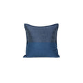Guti Blue Velvet Cushion, 50 x 50cm-Weilai Concept-Weilai Concept
