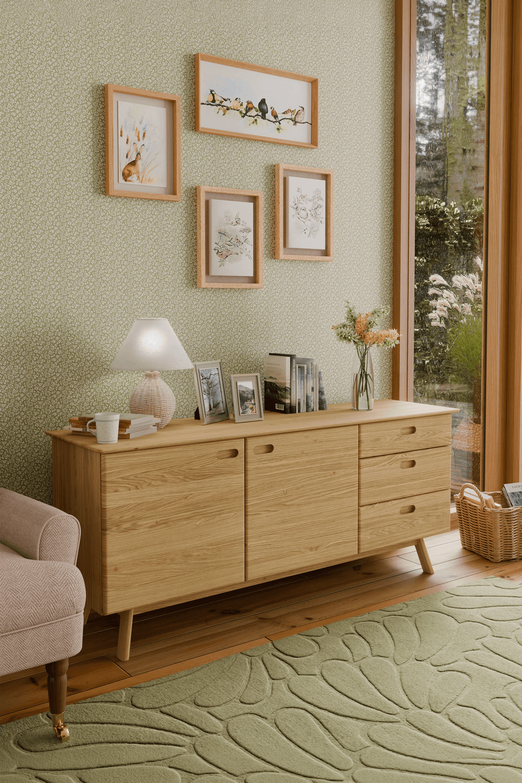 Hazlemere 2 Door 3 Drawer Sideboard