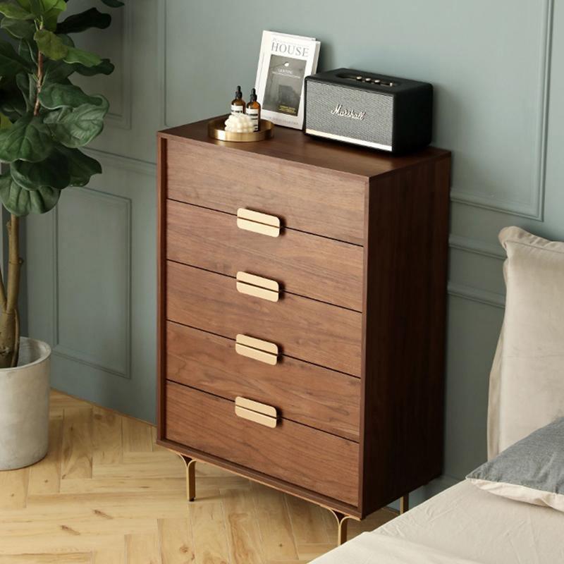 Hedra Chests Of Drawers, Walnut-Weilai Concept-Weilai Concept