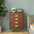 Hedra Chests Of Drawers, Walnut-Weilai Concept-Walnut-Weilai Concept