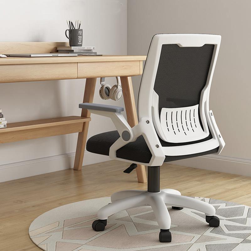 Isabel Mesh Office Chair in a lifestyle setting with accessories office desk