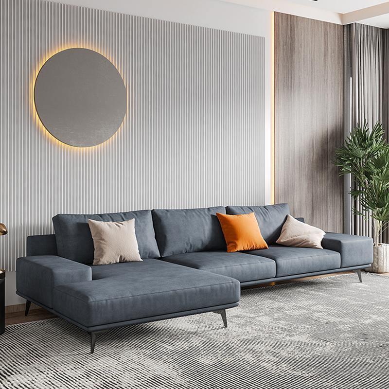 Jarrod Three Seater, Four Seater, Five Seater Corner Sofa with corner sofa brown