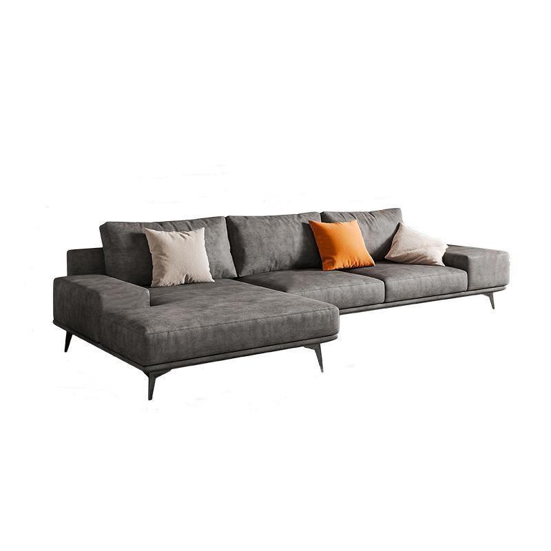 Jarrod Three Seater, Four Seater, Five Seater Corner Sofa in a lifestyle setting with corner modular sofa