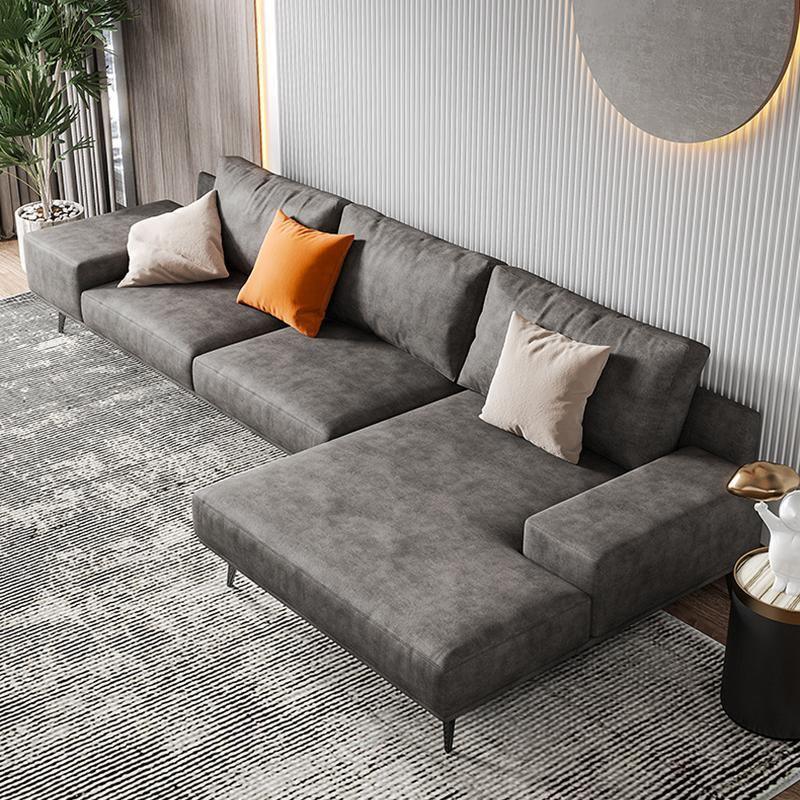 Jarrod Three Seater, Four Seater, Five Seater Corner Sofa with corner sofa and footstool