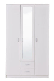 Kano White 3 Door Wardrobe - 11008714