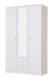 Kano White 3 Door Wardrobe - 11008714