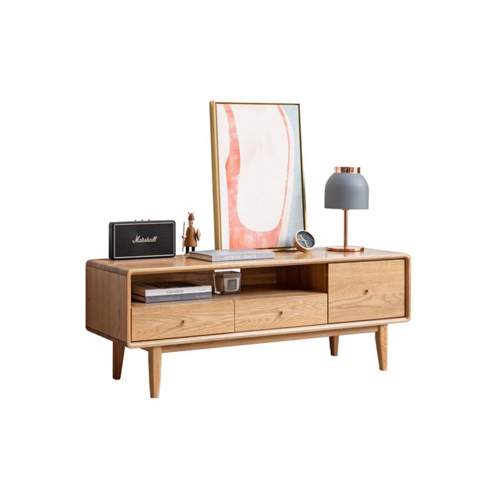 Kerry Mini TV Stand, Light Oak-Weilai Concept-Small / Style 2 ( 120cm )-Weilai Concept