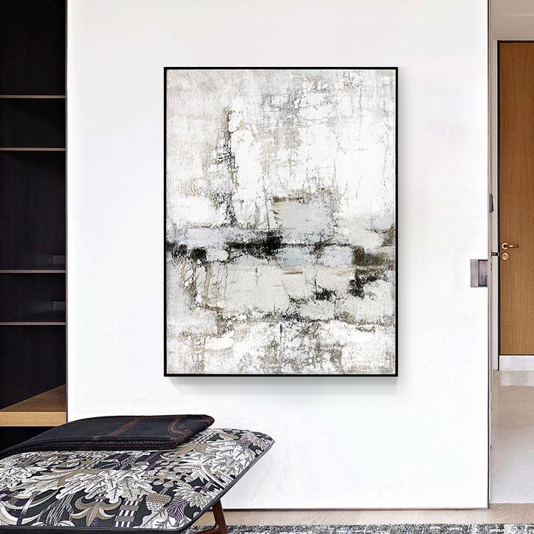Lake Framed Wall Art Oil Painting 122*122cm-Weilai-Weilai Concept