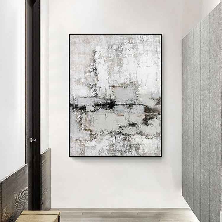 Lake Framed Wall Art Oil Painting 122*122cm-Weilai-Weilai Concept