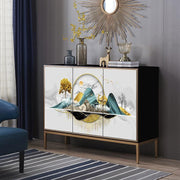 Uno Sideboard - black sideboard cabinet