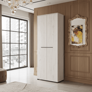 Lucerne Oak Narrow Wardrobe - 11008355