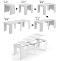 Luiz Concrete Grey Effect Large Extending Dining Table - 2603