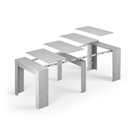 Luiz Concrete Grey Effect Large Extending Dining Table - 2603