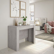 Luiz Concrete Grey Effect Large Extending Dining Table - 2603