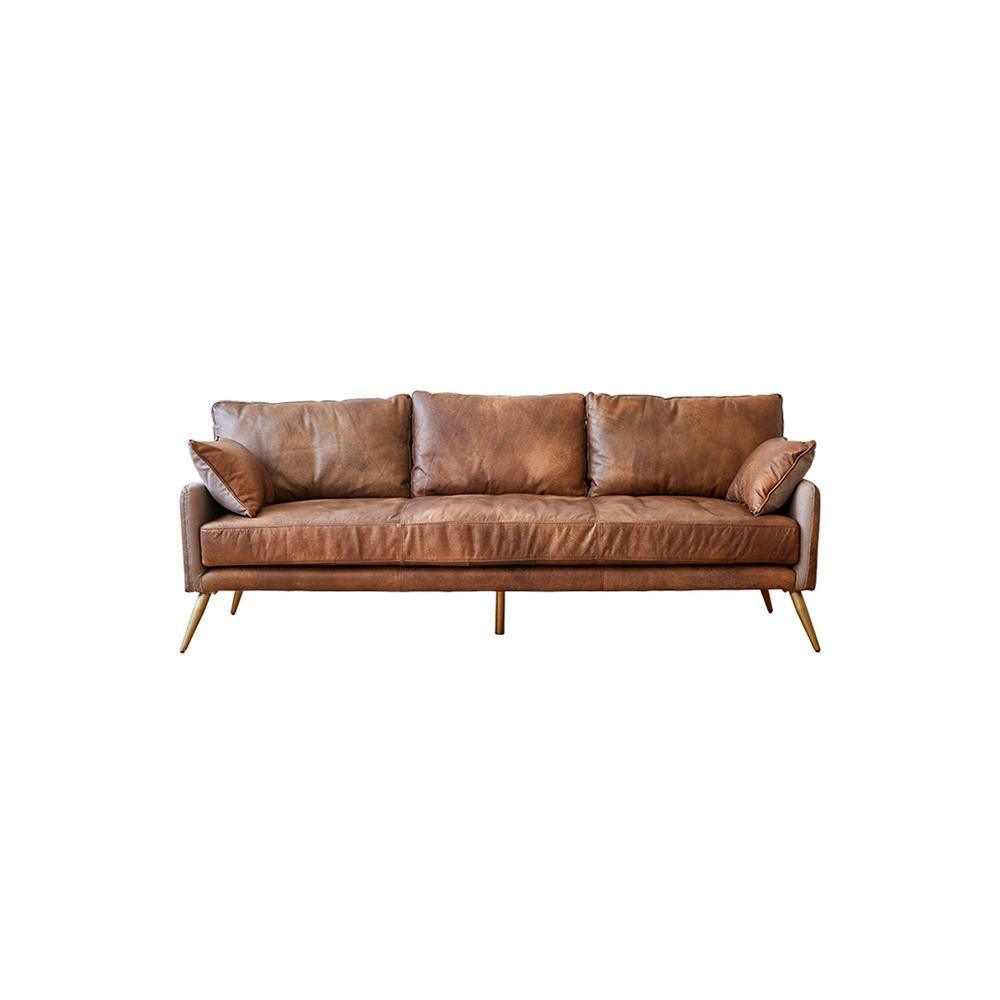 Luna Three Seaters Sofa, Three Seater Corner Sofa, Real Leather with recliner corner sofas