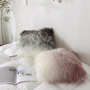M32 Set Of Two Cushions, Pink And Black-Weilai Concept-Weilai Concept