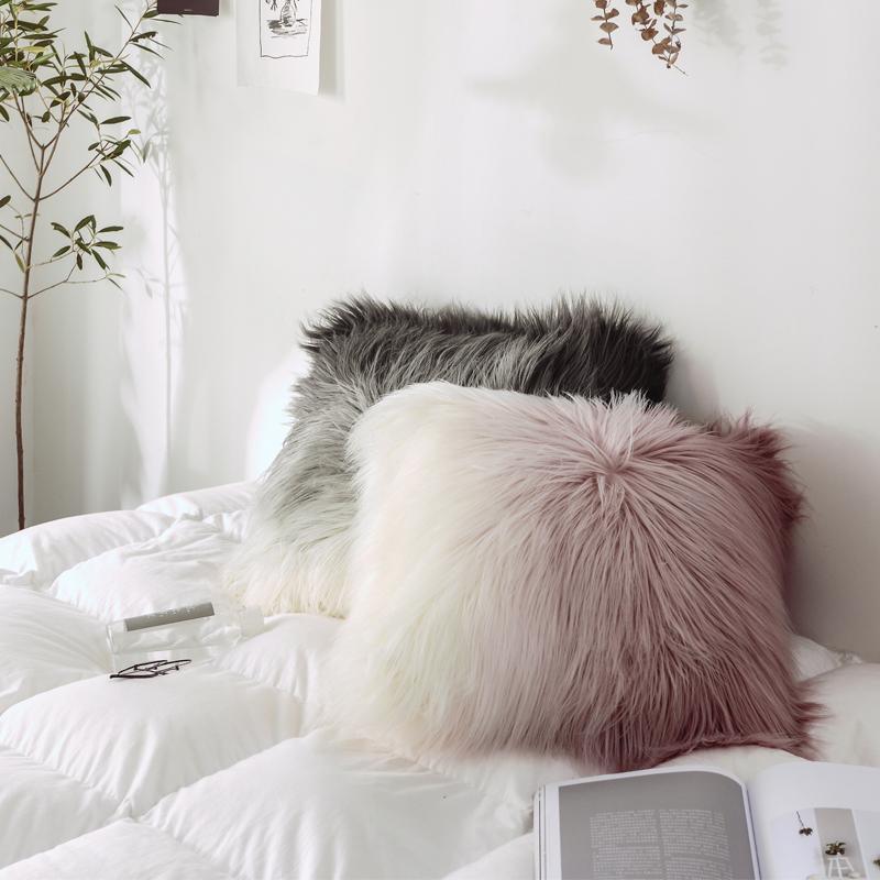 M32 Set Of Two Cushions, Pink And Black-Weilai Concept-Weilai Concept